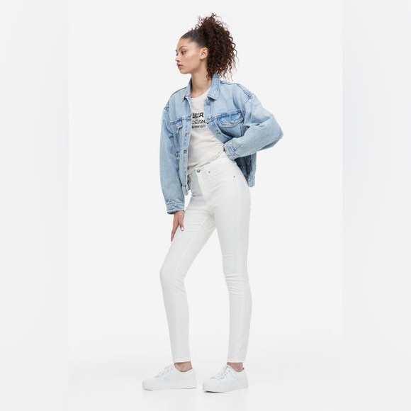 🌸 Women’s White Skinny Jeans - Picture 2 of 10